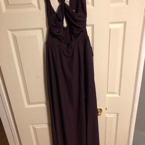 EXPRESS Purple Size M long dress Tags attached
